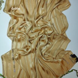 Chiffon Satin Strips Premium Hijabs