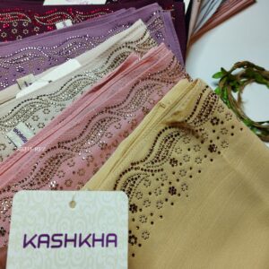 COTTON METALTAGS STONES HIJABS