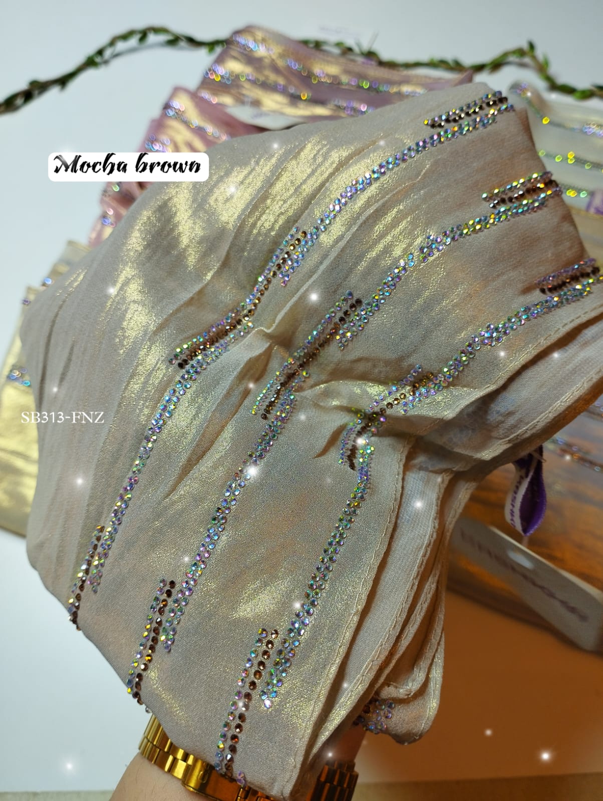 GLAM LUXURY WEDDING HIJABS - Image 3