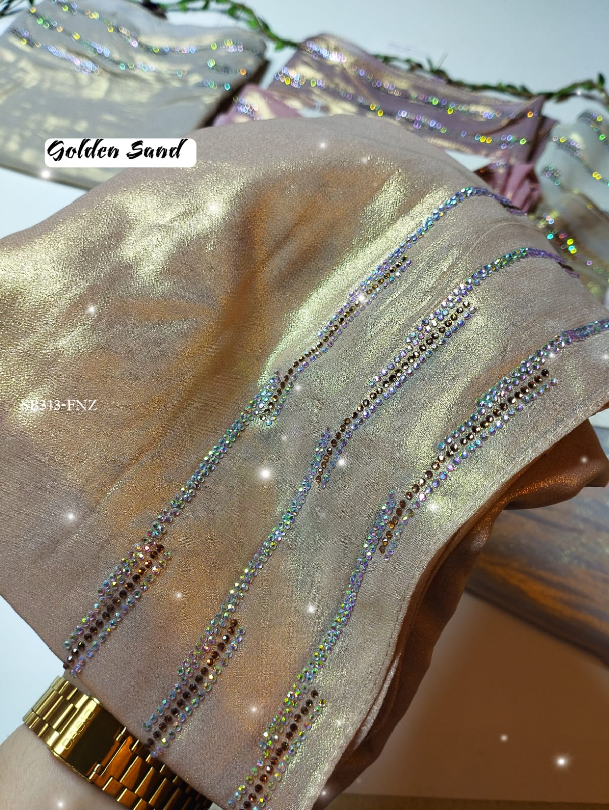 GLAM LUXURY WEDDING HIJABS - Image 2