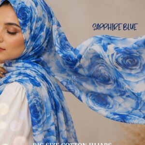 ROSE COTTON  FLORAL HIJABS