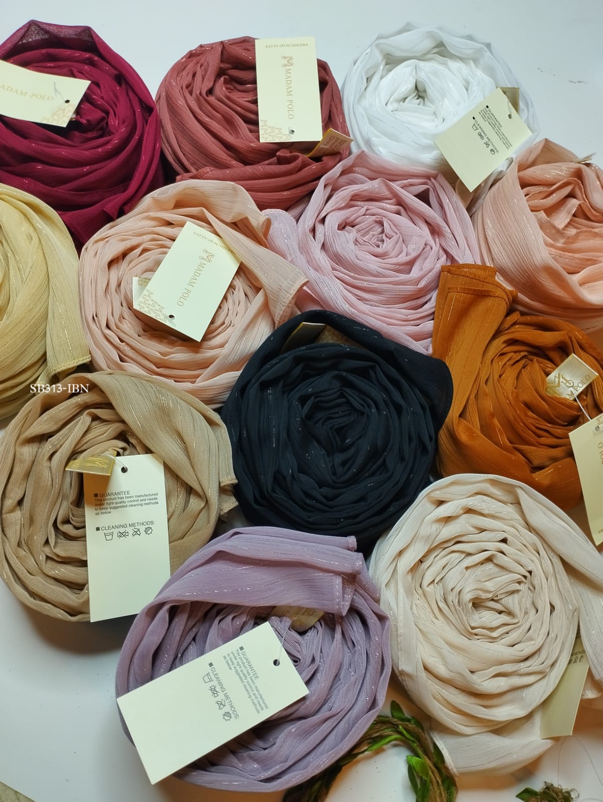 SHIMMER ZARI LINES HIJABS