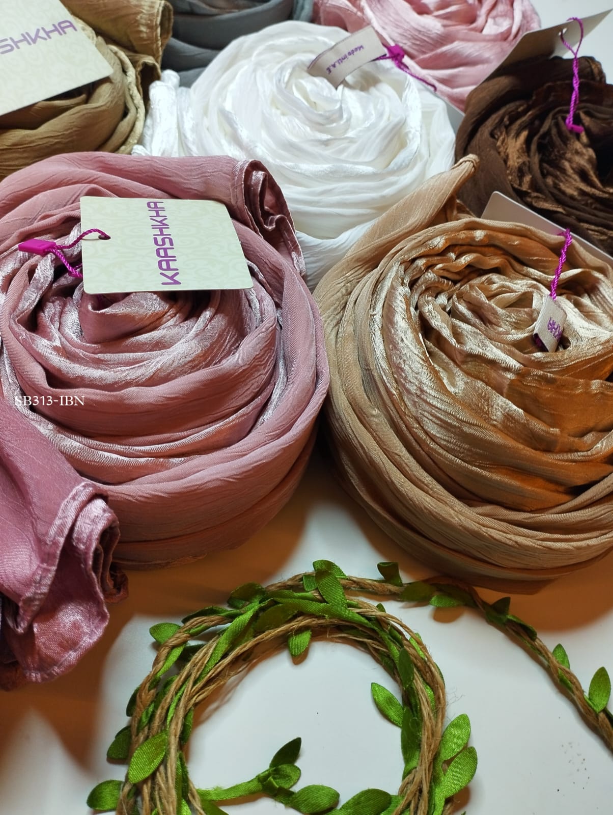 MARBLE SATIN HIJABS - Image 7