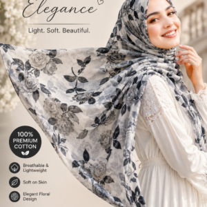 COTTON FLORAL HIJABS