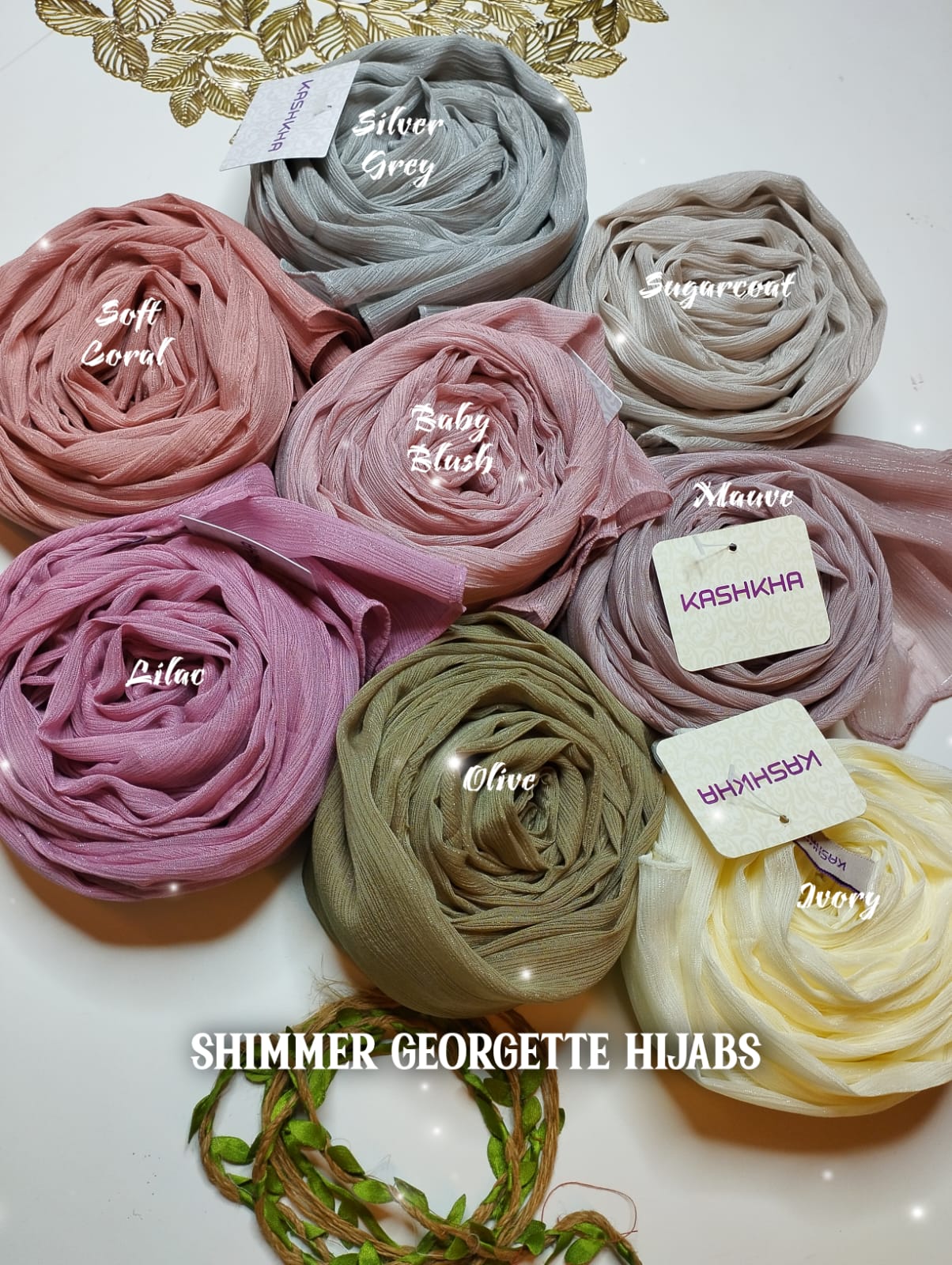SHIMMER GEORGETTE HIJABS