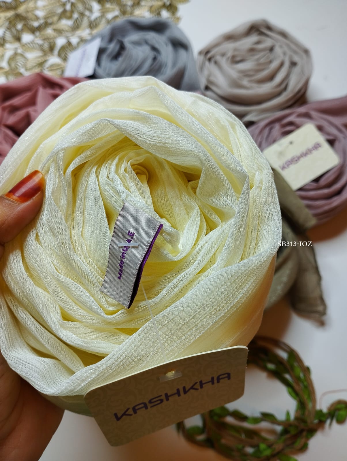 SHIMMER GEORGETTE HIJABS - Image 3