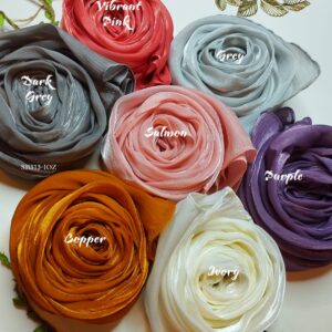 PLAIN ORGANZA HIJABS