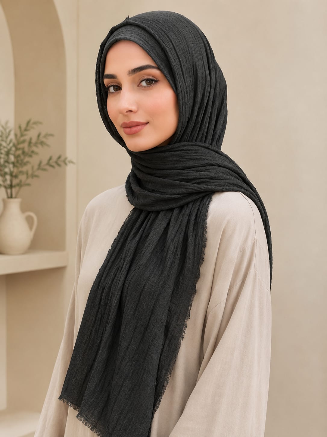 CRINKLE COTTON HIJABS