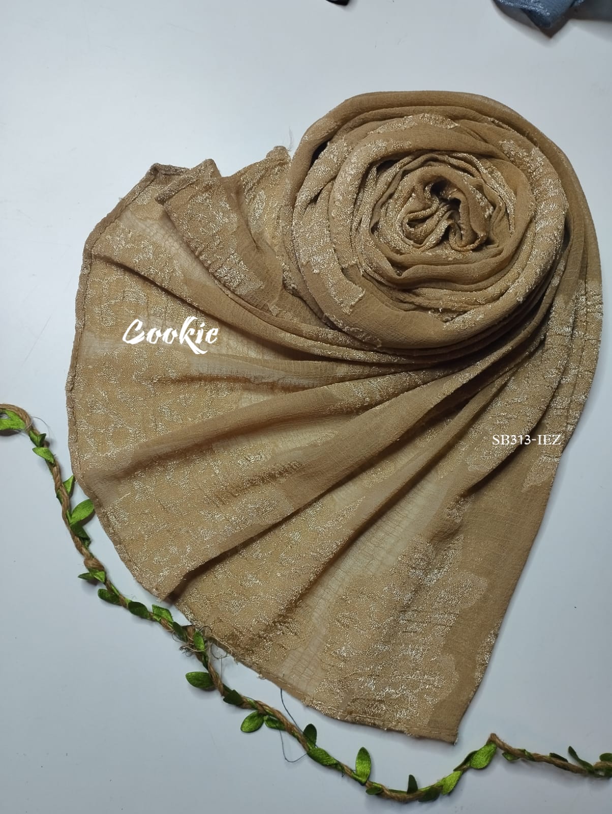 ASMA EMBOSSED CHIFFON HIJABS - Image 3