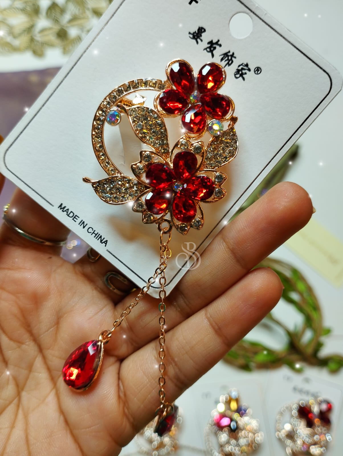HANGING BROOCHES(FLORAL TYPE) - Image 4