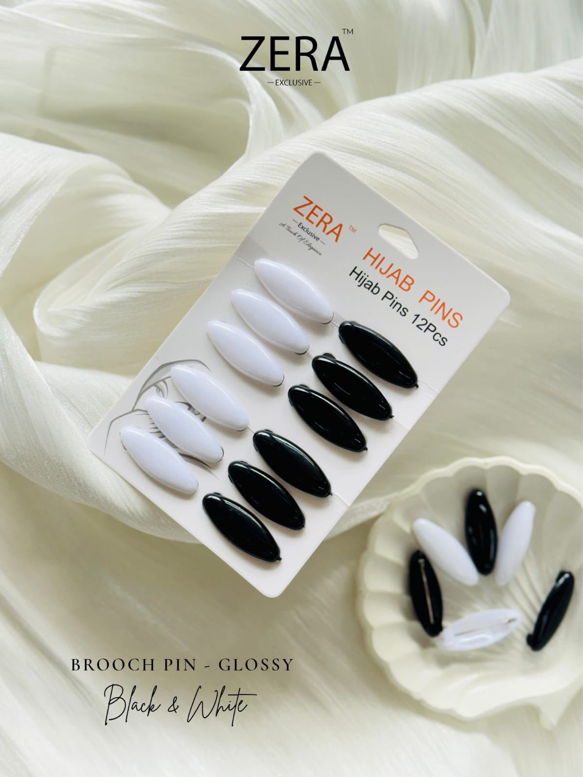 HIJAB SECURE PINS (Glossy ones) - Image 3