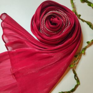 ORGANZA SILVER CHAIN HIJABS