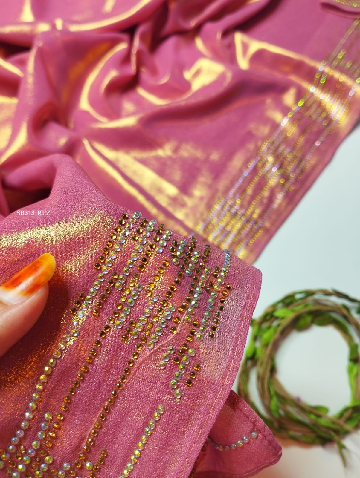 STONE WORK GLAM HIJABS - Image 7