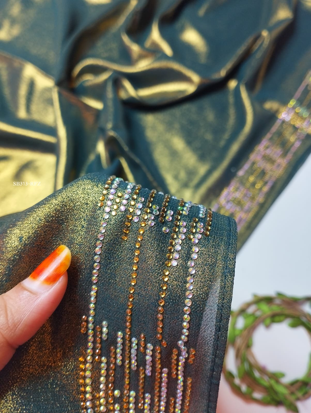 STONE WORK GLAM HIJABS - Image 6