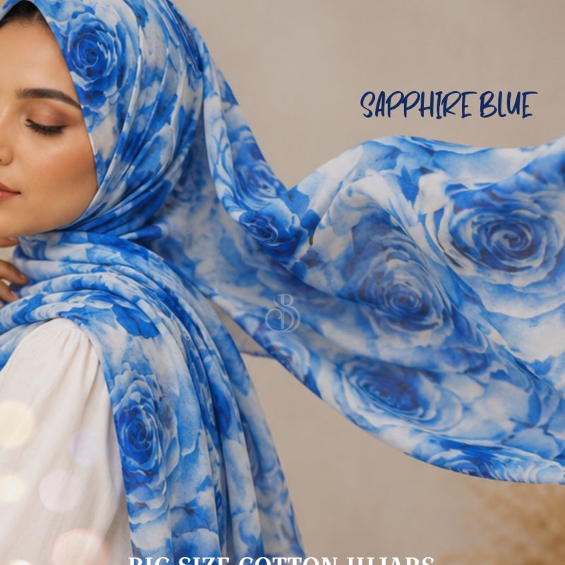 COTTON FLORALS HIJABS)