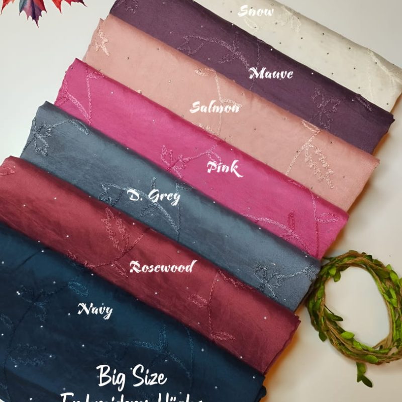 Embroidery Cotton Shawls